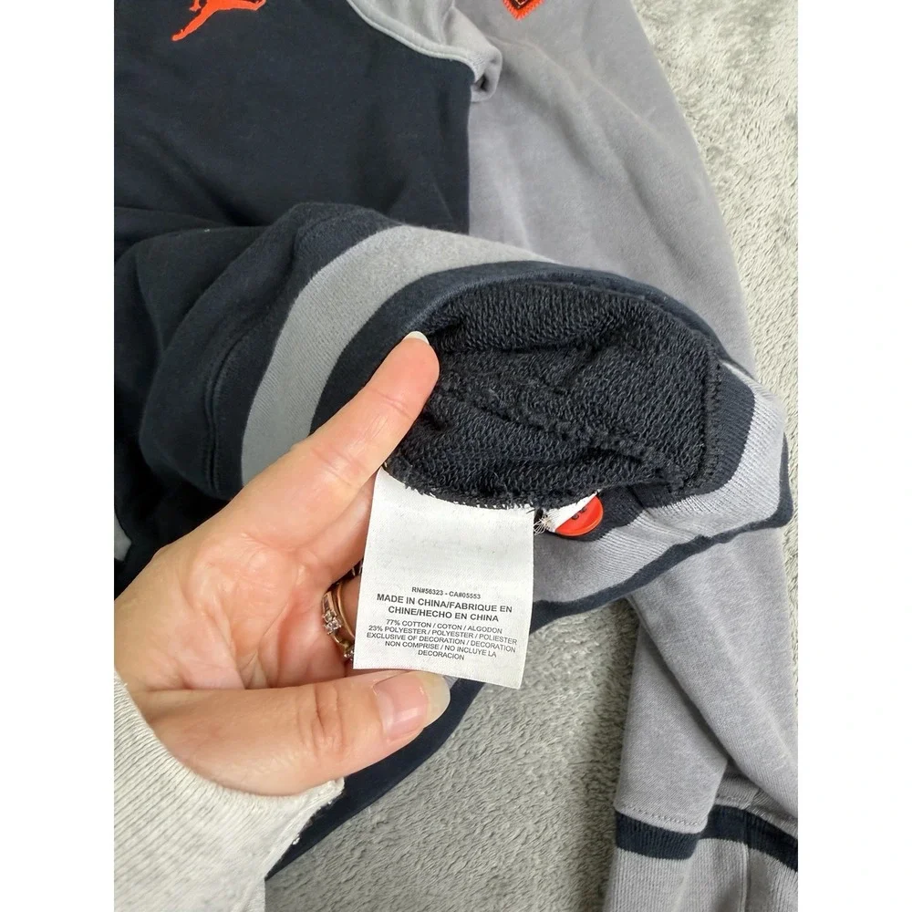Nike Air Jordan Fleece Hoodie Men's Size Small Black